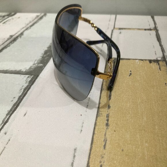 Michael Kors Blue and Gold Sunglasses - Picture 9 of 10